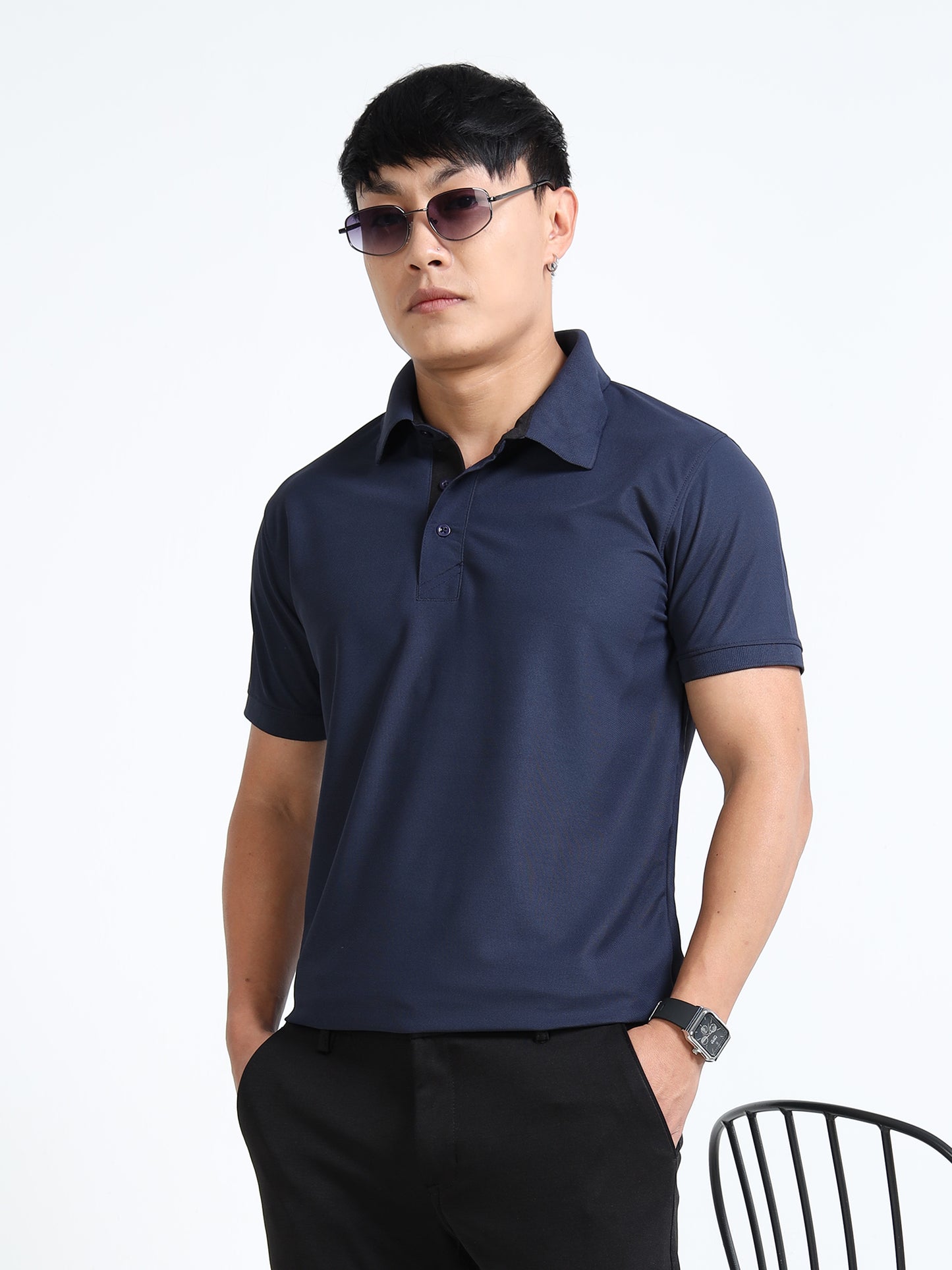 Customised logo - AeroPiq Polo Tshirts - Marsh Customized