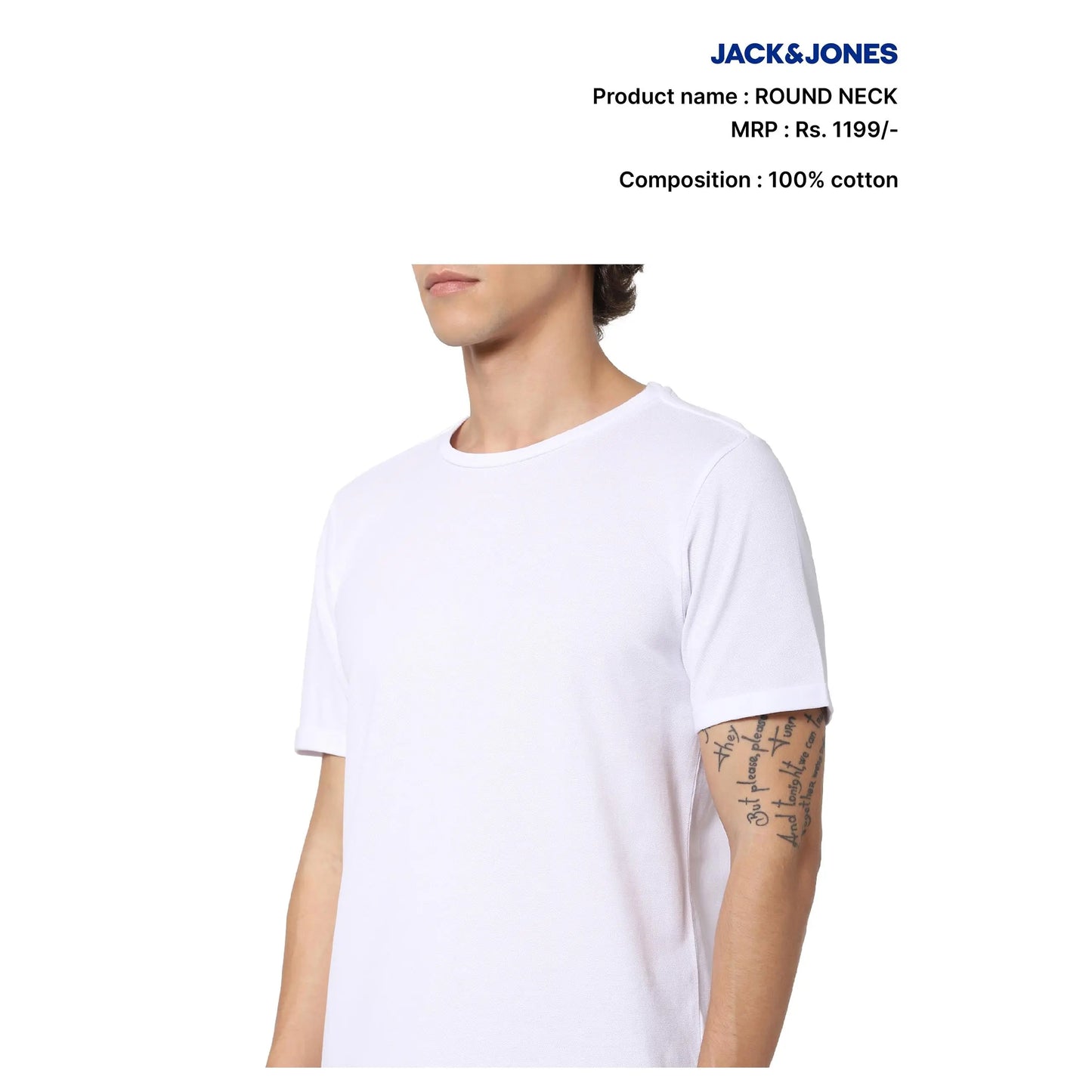 JACK & JONES - JESPER ROUND NECK MARSH Corporate gifts