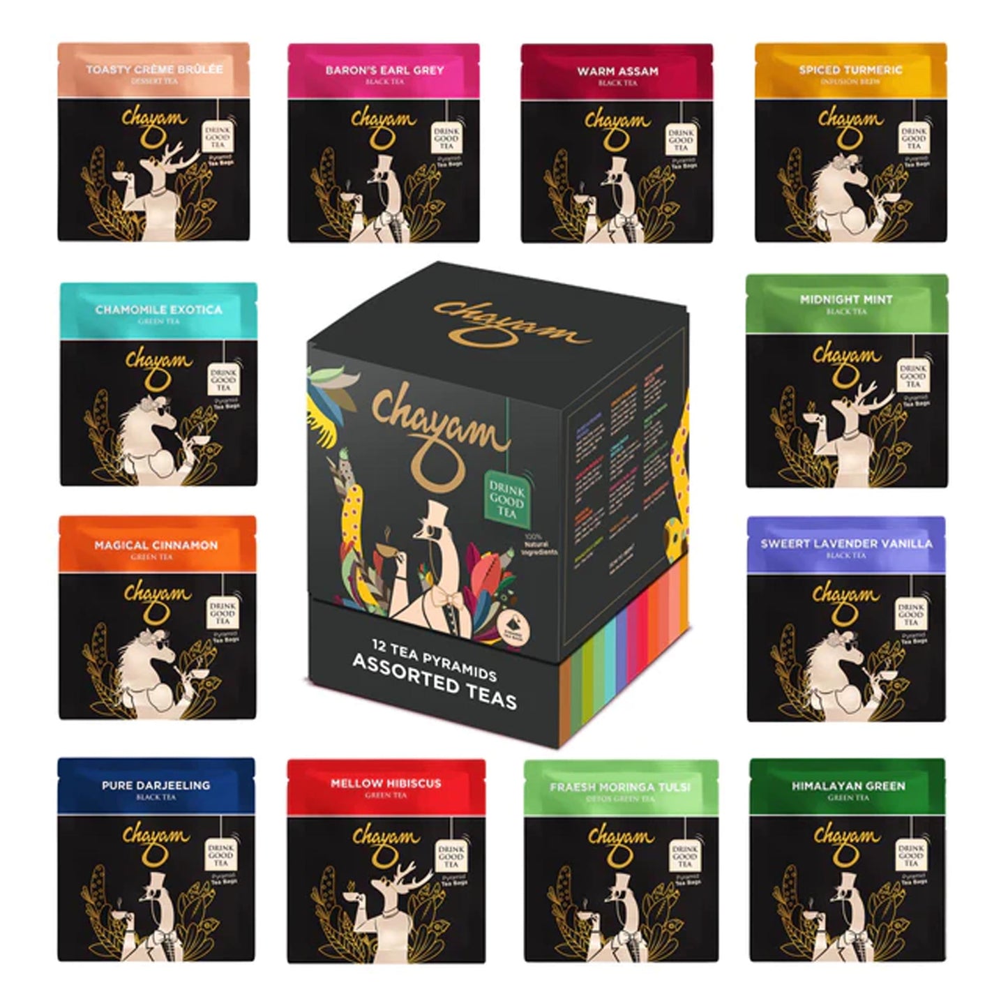 CHAYAM - ASSORTED BOX - TEA BAG MARSH Corporate gifts