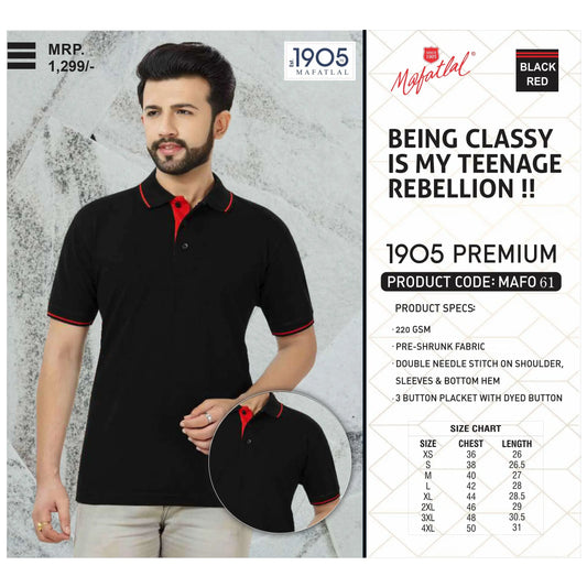 MAFATLAL - POLO-T-SHIRT WITH TIPPING MARSH Corporate gifts