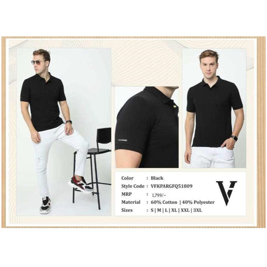 Van Heusen Poly-Cotton Polo T-shirt