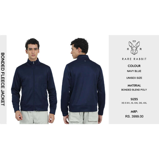 Rare Rabbit Bonded Fleece Jacket