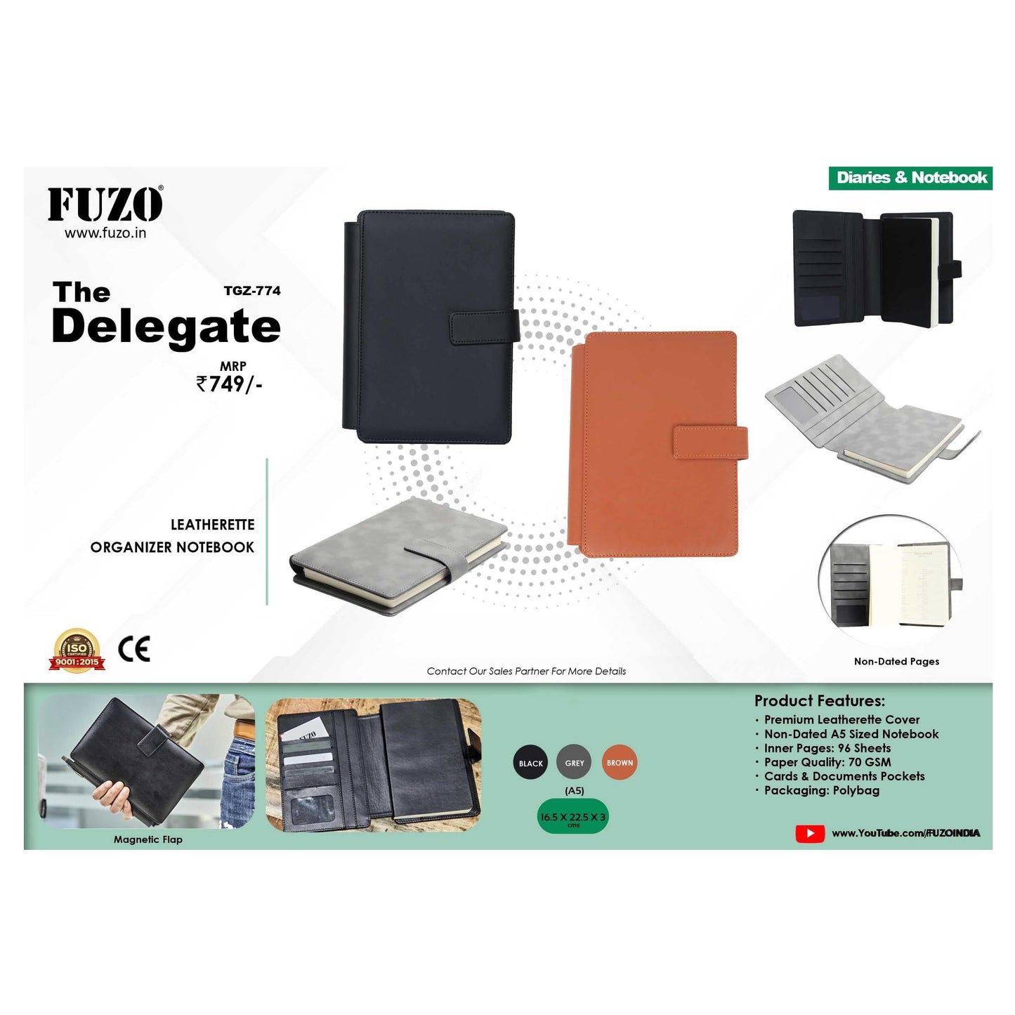 FUZO - THE DELEGATE TGZ-774 MARSH Corporate gifts