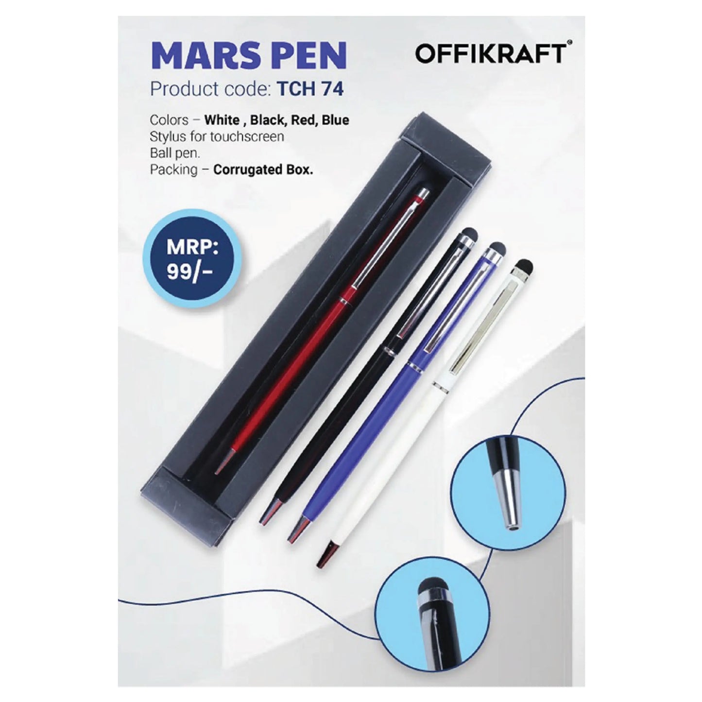 OFFIKRAFT - MARS PEN - TCH 74 MARSH Corporate gifts