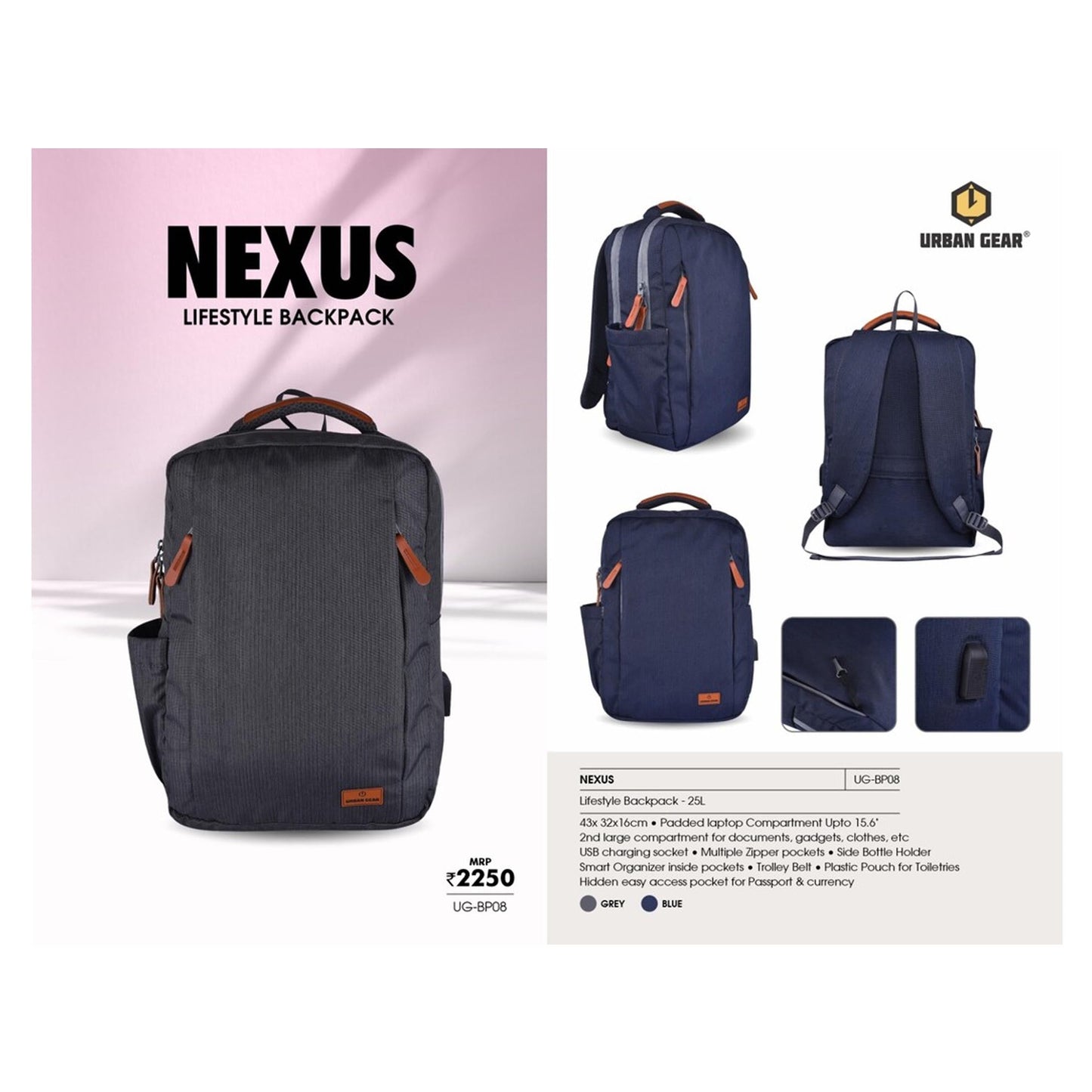 URBAN GEAR - Nexus - UG-BP08 MARSH Corporate gifts