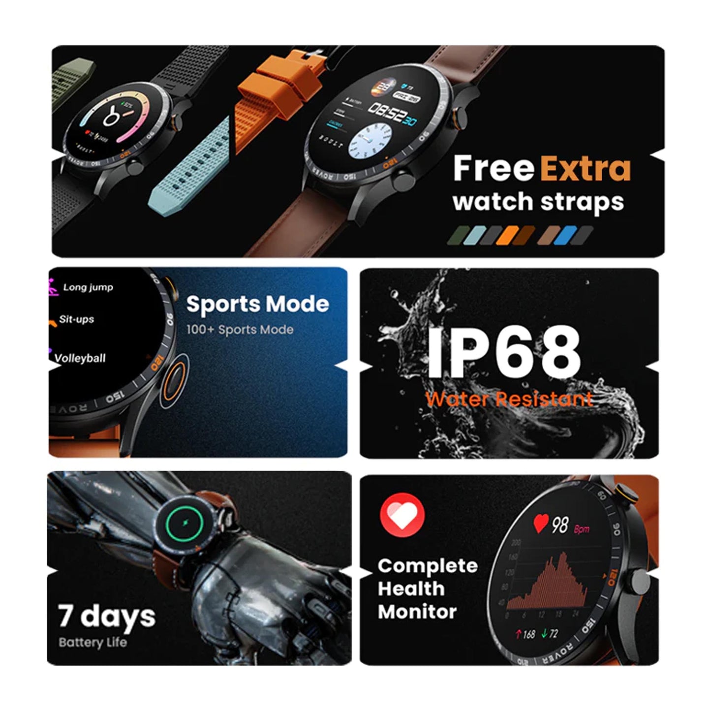 BOULT - ROVER SWITCH - SMART WATCH MARSH Corporate gifts
