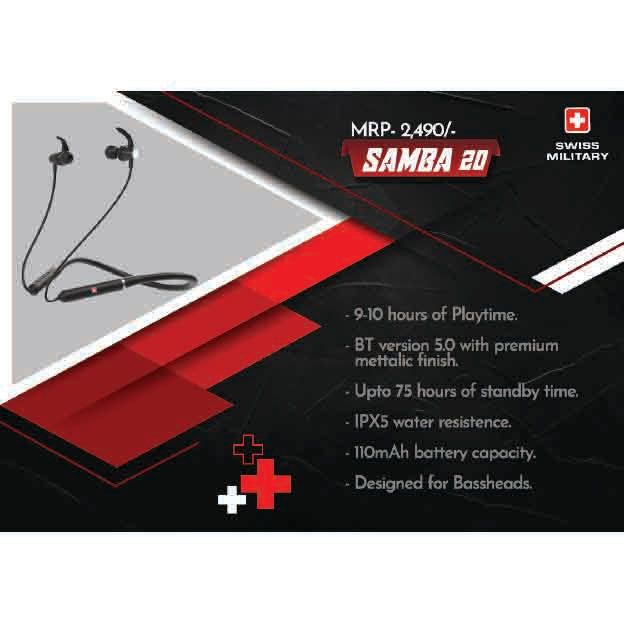 SWISS MILITARY - NECKBAND - SAMBA 20 MARSH Corporate gifts