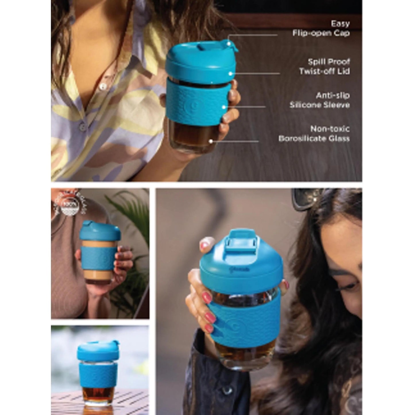 GLASAFE - SIPEASE COFFEE MUG MARSH Corporate gifts