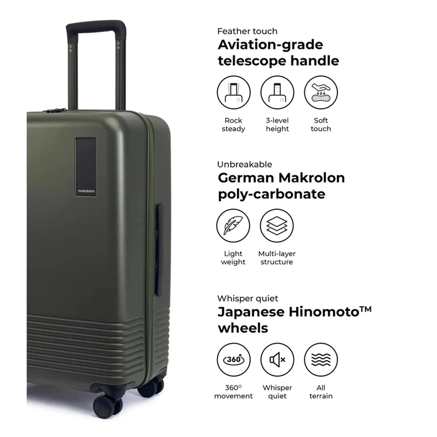 MOKOBARA - Set of 2 Luggage MARSH Corporate gifts