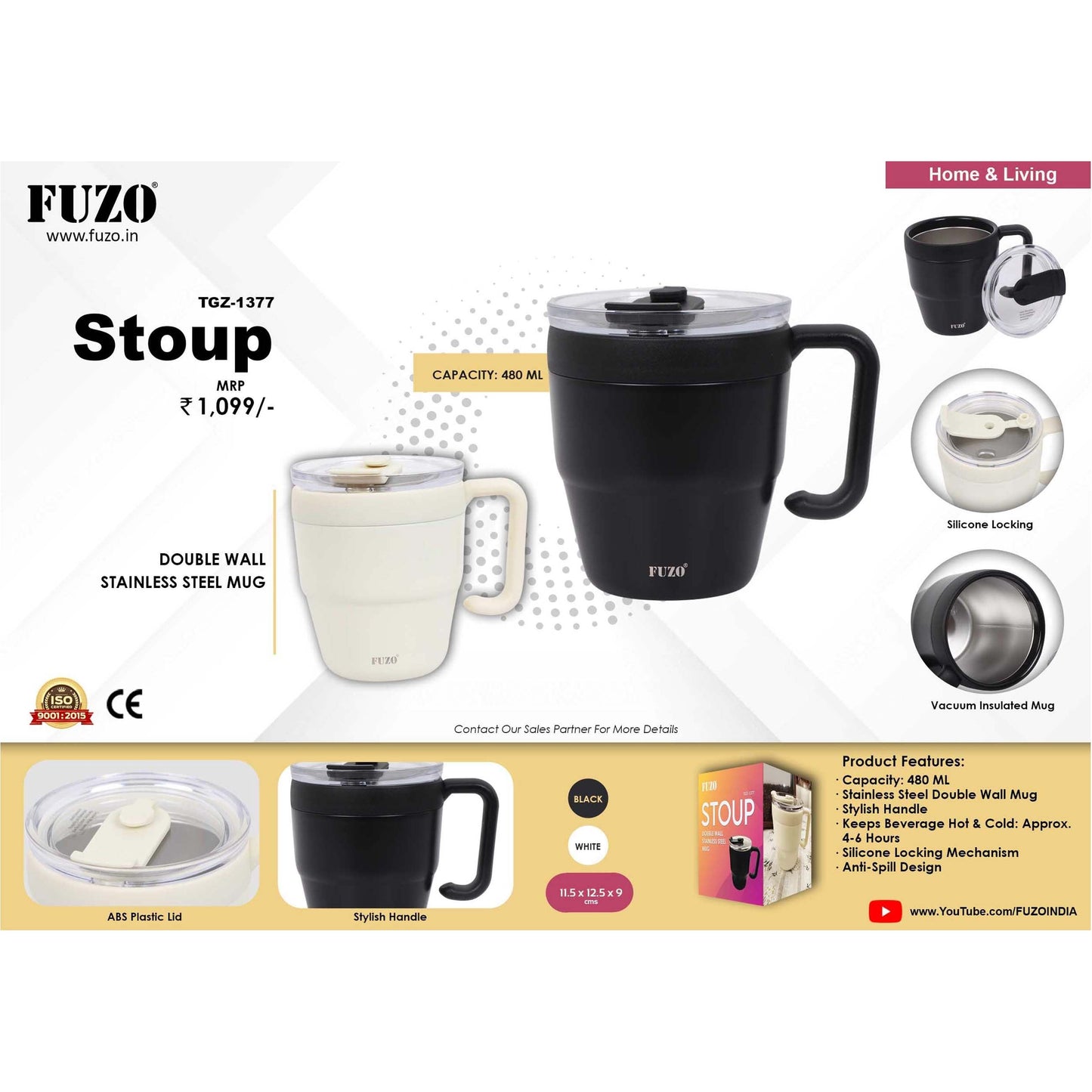 FUZO - Stoup TGZ-1377 MARSH Corporate gifts