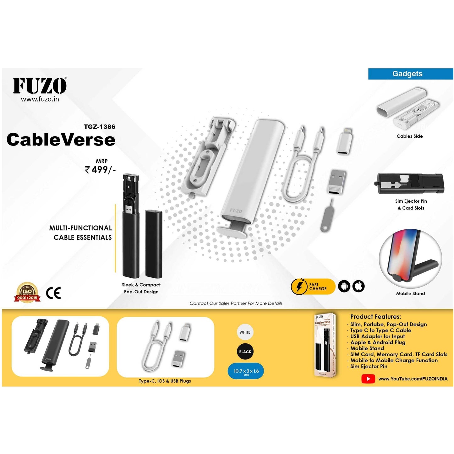 FUZO -Cableverse TGZ-1386 MARSH Corporate gifts