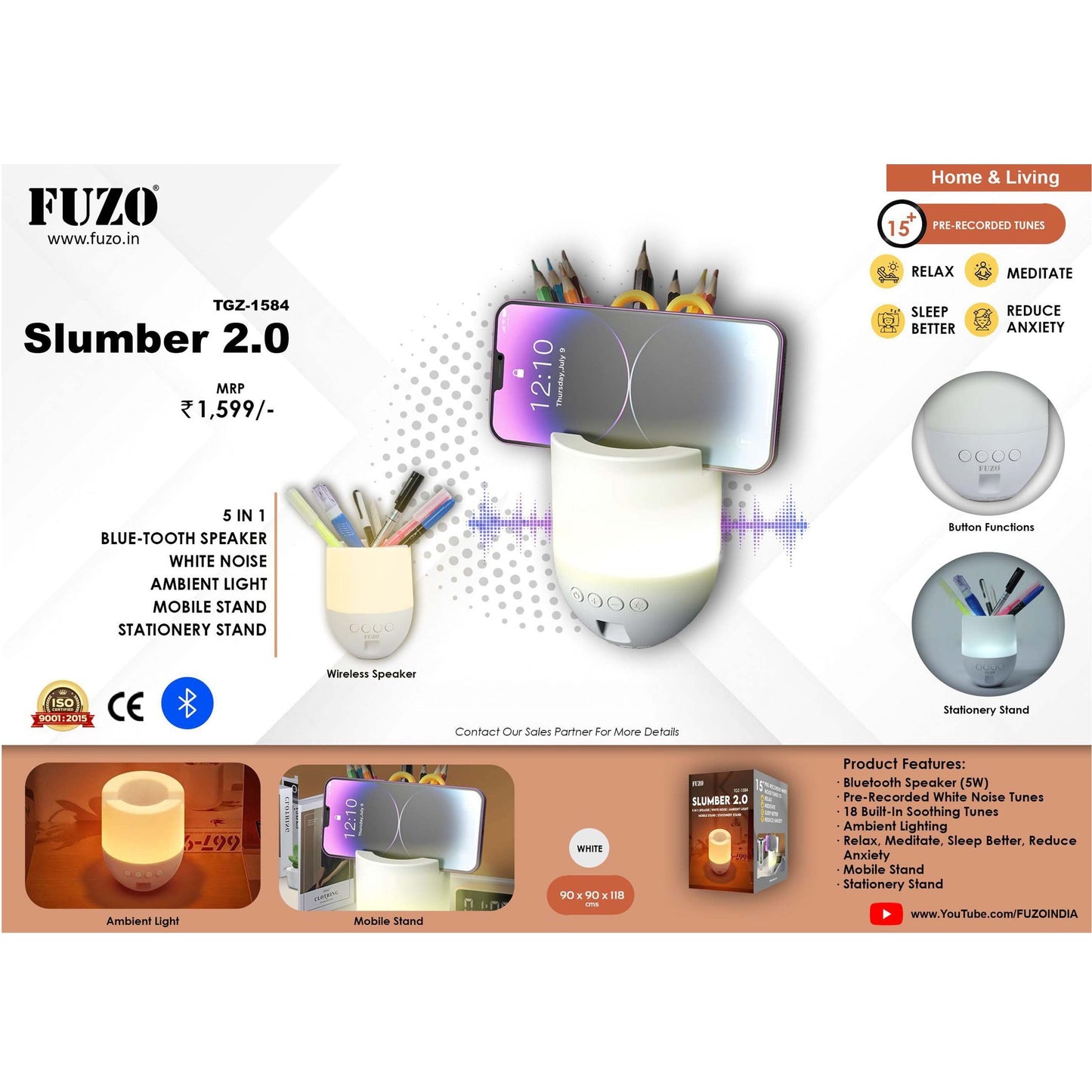 FUZO -Slumber 2.0 TGZ-1584 MARSH Corporate gifts