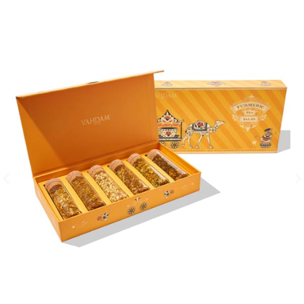 VAHDAM - Turmeric Tea Tales Gift Set MARSH Corporate gifts