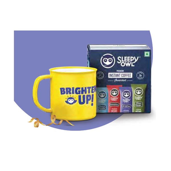 SLEEPY OWL COFFEE - Ultimate Energizing Duo MARSH Corporate gifts