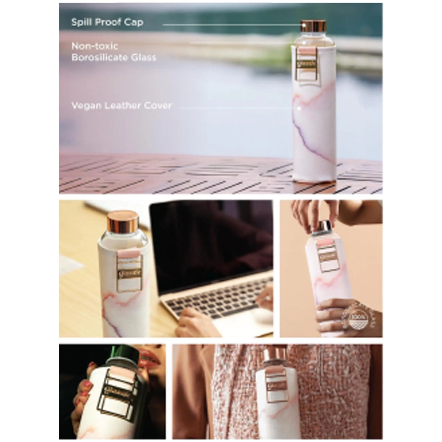 GLASAFE - VEGO SIP - GLASS BOTTLE MARSH Corporate gifts