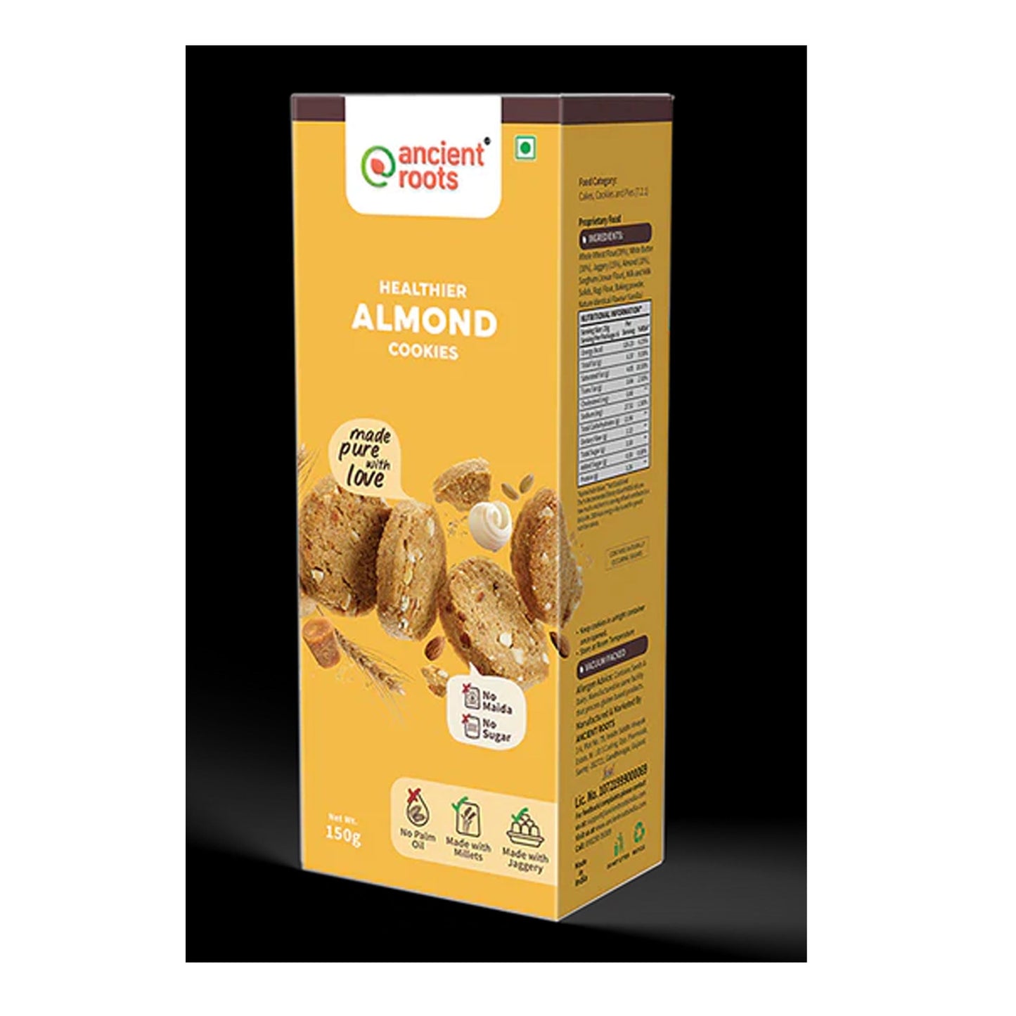 ANCIENT ROOTS - Healthier Almond Cookies MARSH Corporate gifts