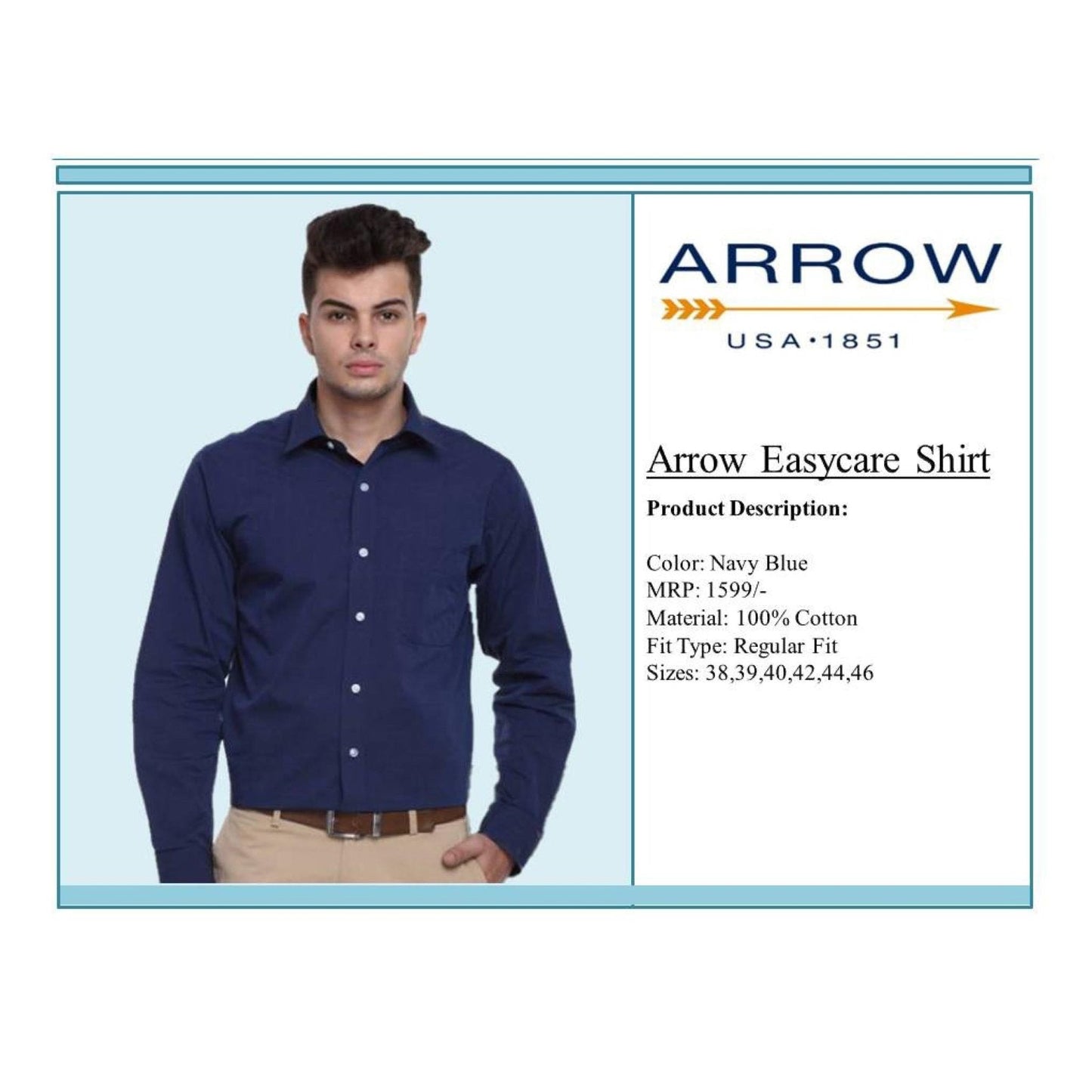 Arrow Easy Care Formal Shirt MARSH Corporate gifts