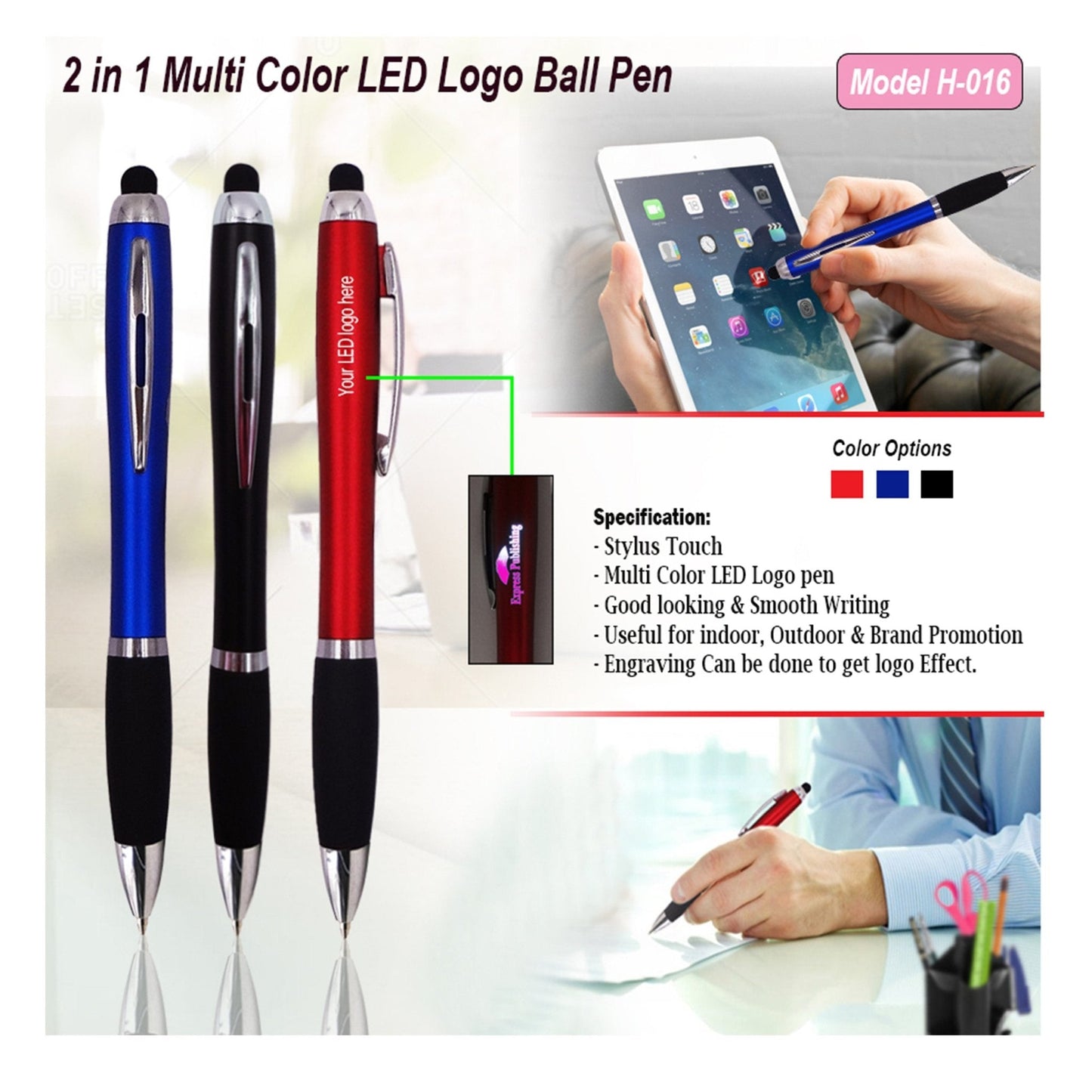 Ball Pen H-016 MARSH Corporate gifts
