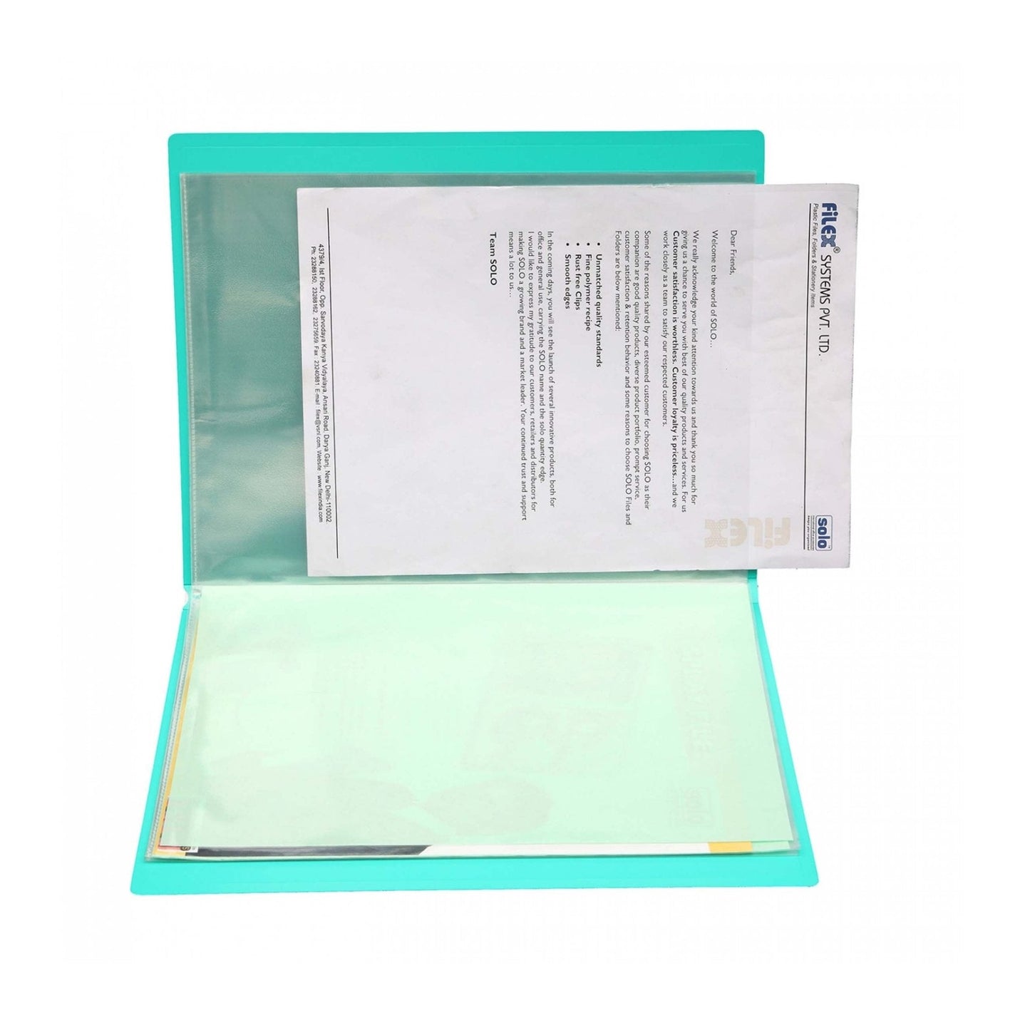 Display File - A4 (DF201) - 20 pockets MARSH Stationery