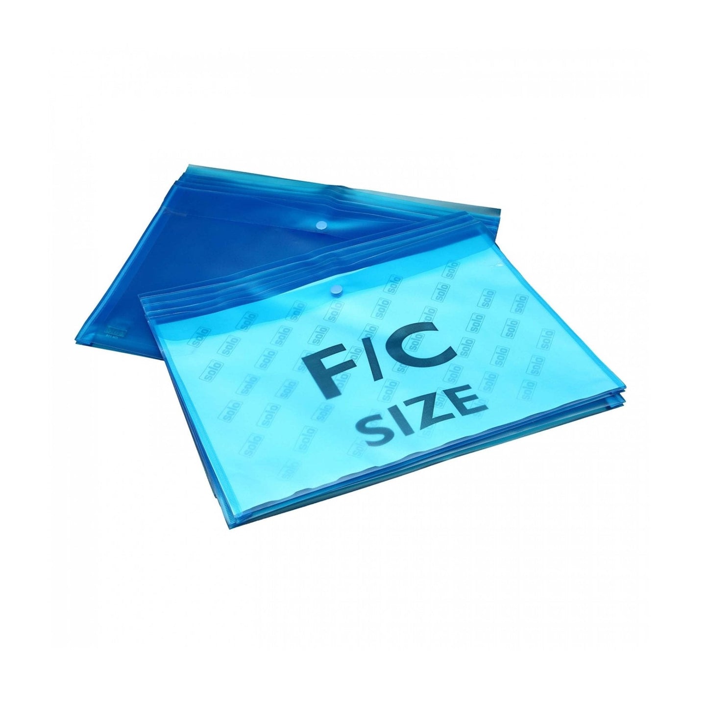 Document Envelope Bag , Button Closure - FC (CH118), Pack of 10 MARSH Stationery