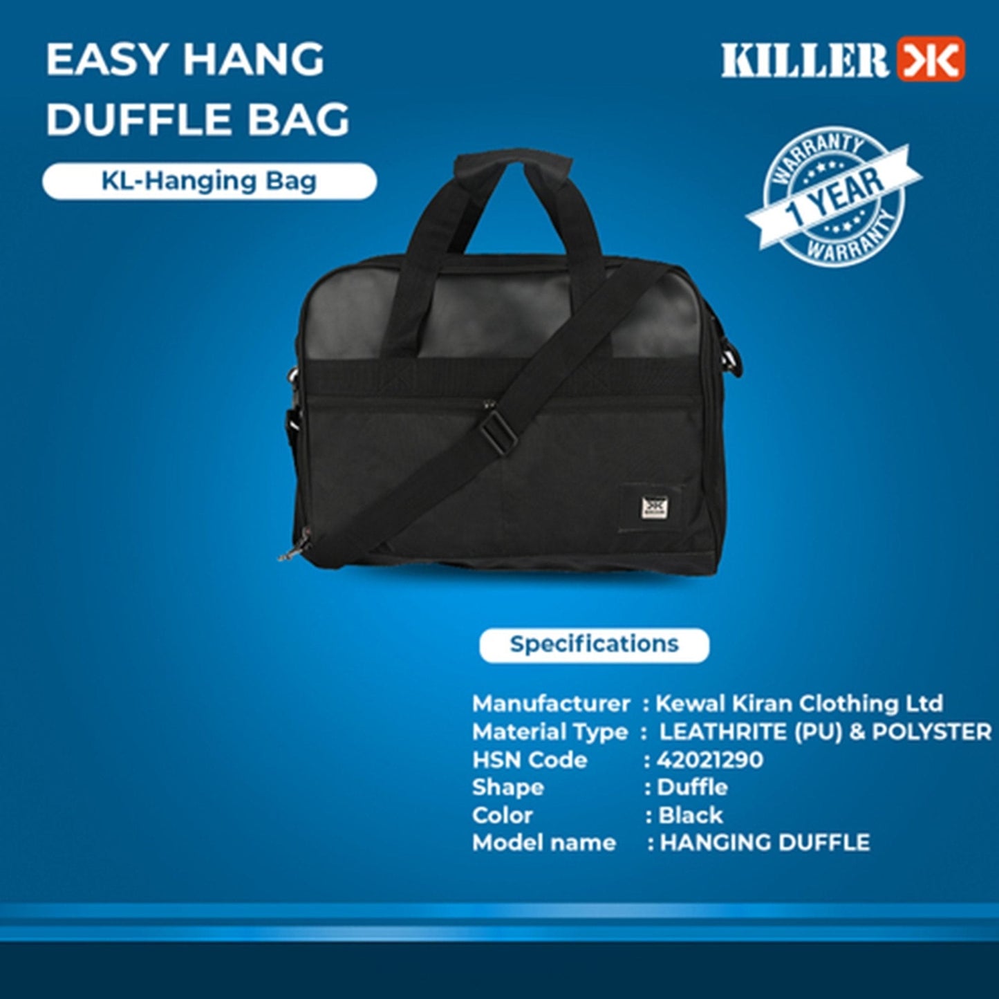 Easy Hang Duffle Bag MARSH Corporate gifts