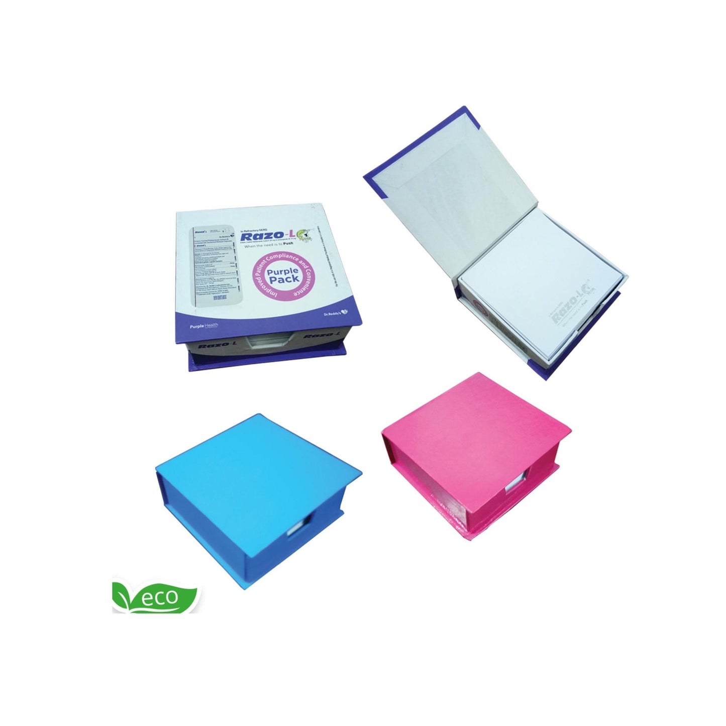 Eco-Friendly Box With Writing Note Pad MARSH Stationery