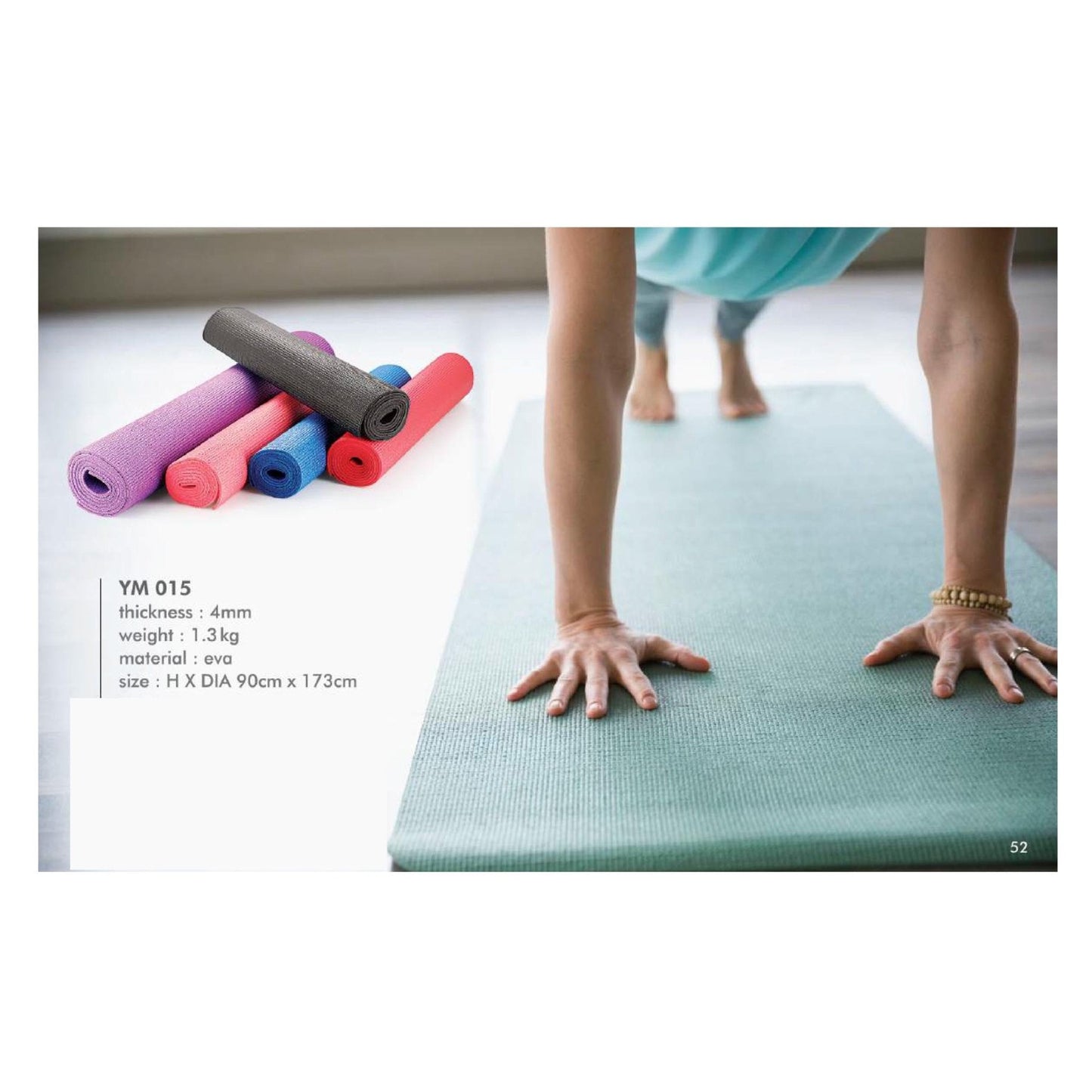 Eva Yoga Mats YM 015 MARSH Corporate gifts