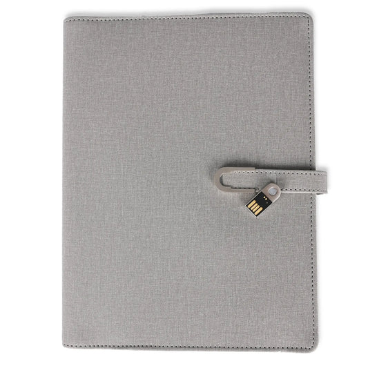 Jute Diary Power Bank 5000 mAh 32 GB USB MARSH Corporate gifts