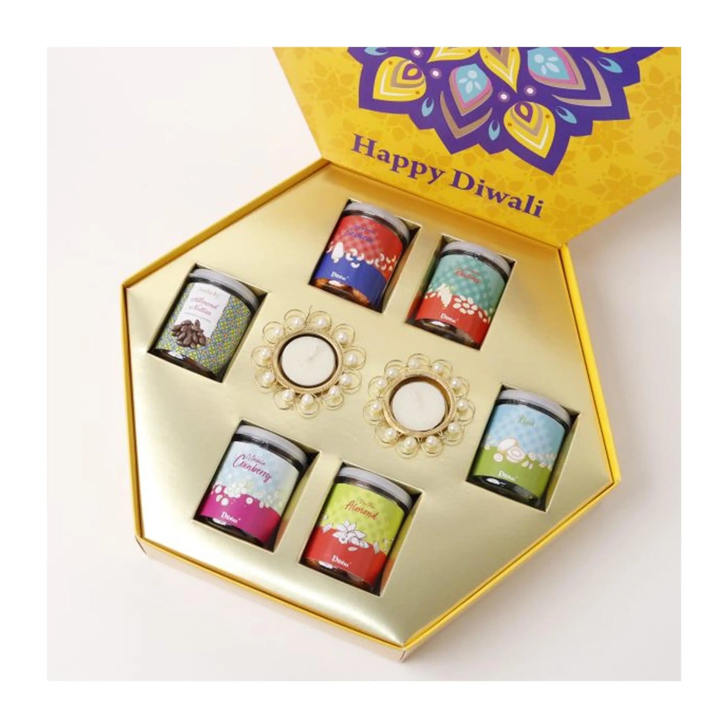 RUCHOKS - k1 - Diwali Lantern Set Of 6 Box MARSH Corporate gifts