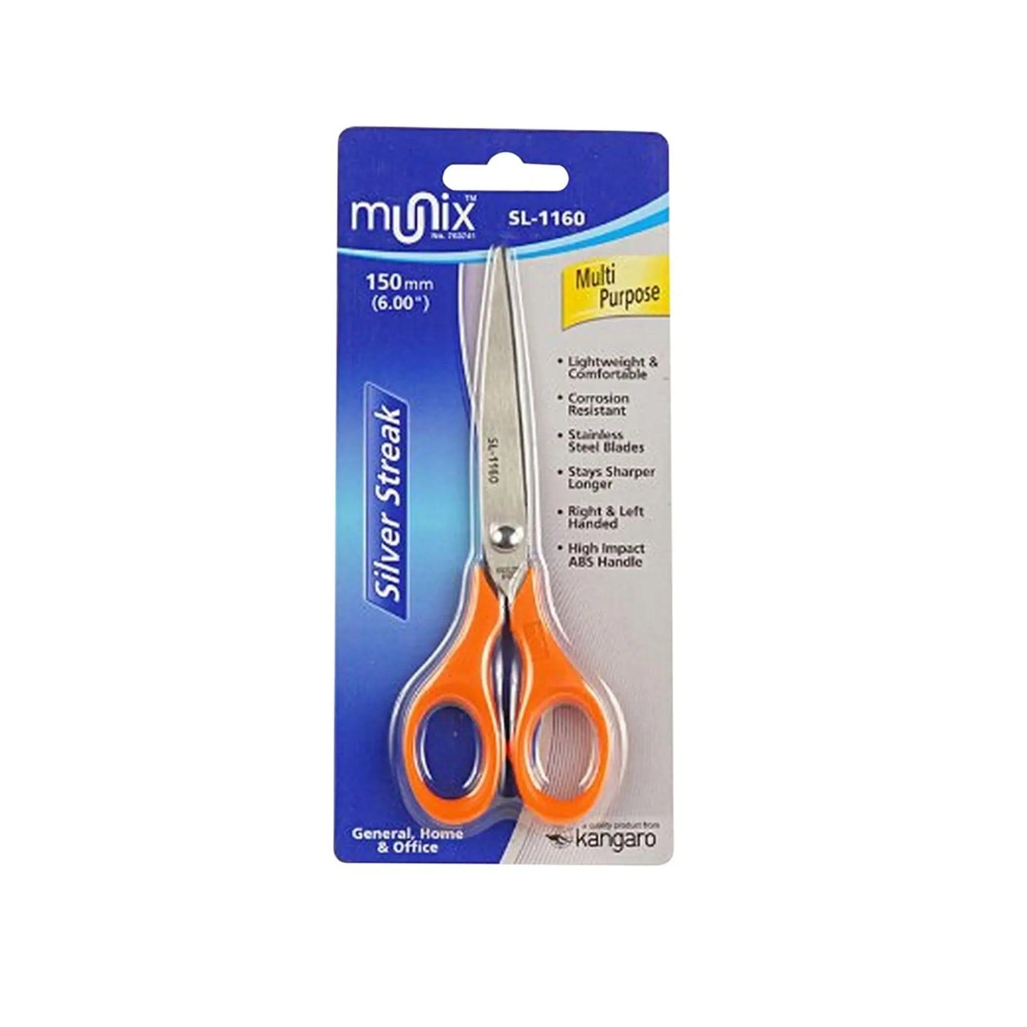 Kangaro MUNIX Scissors 1160 152 mm stainless steel MARSH Stationery