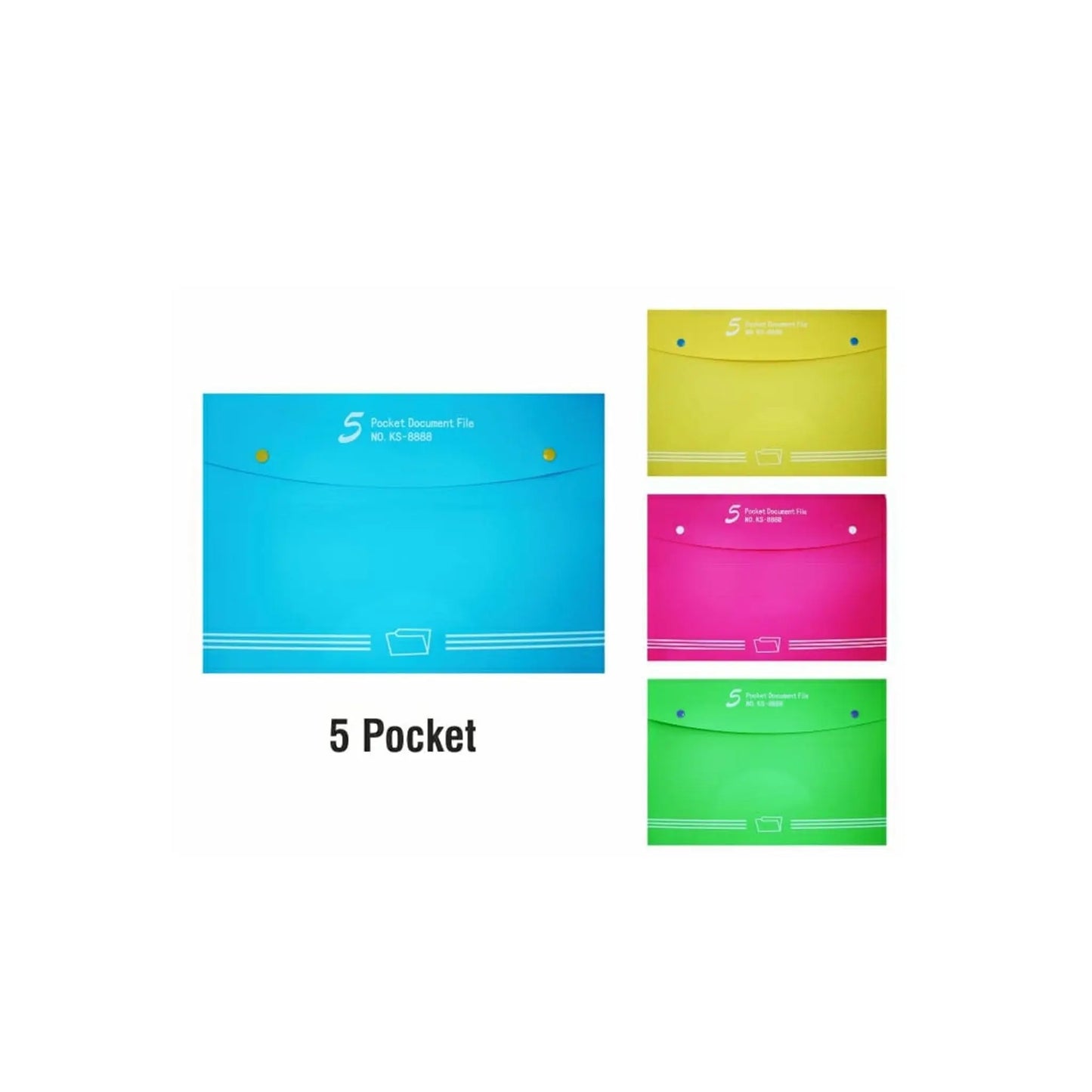 Kent Expanding file 5 pockets KS-8888 MARSH Stationery