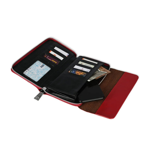 Killer Red Travel Pouch & Passport Holder Wallet MARSH Corporate gifts