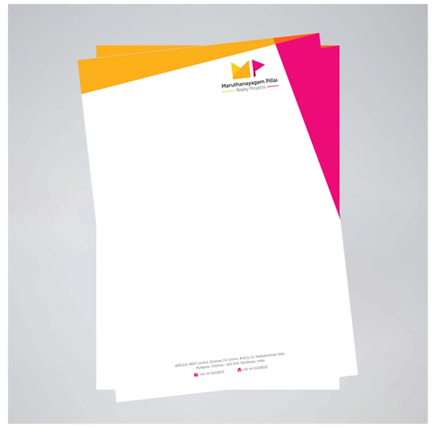 Letter Head MARSH Stationery