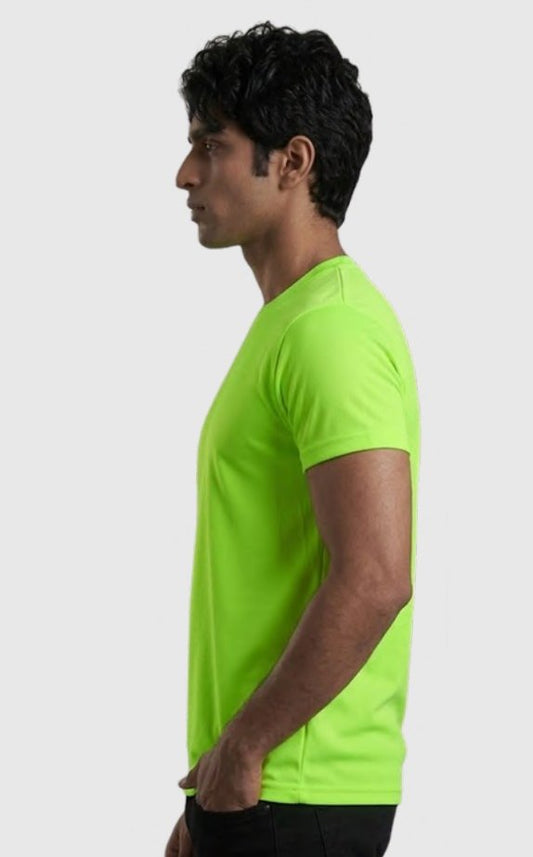 Frooti Honeycomb Round Neck T-shirt (100 GSM) – back view