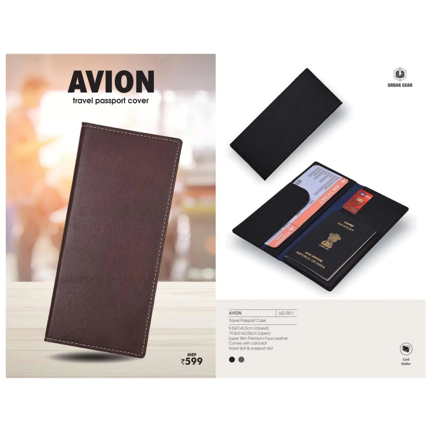 Passport Cover - UG-TB11 MARSH Corporate gifts