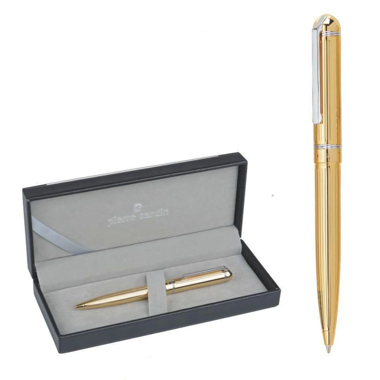 Pierre Cardin Crown Bright Gold Ball Pen MARSH Corporate gifts