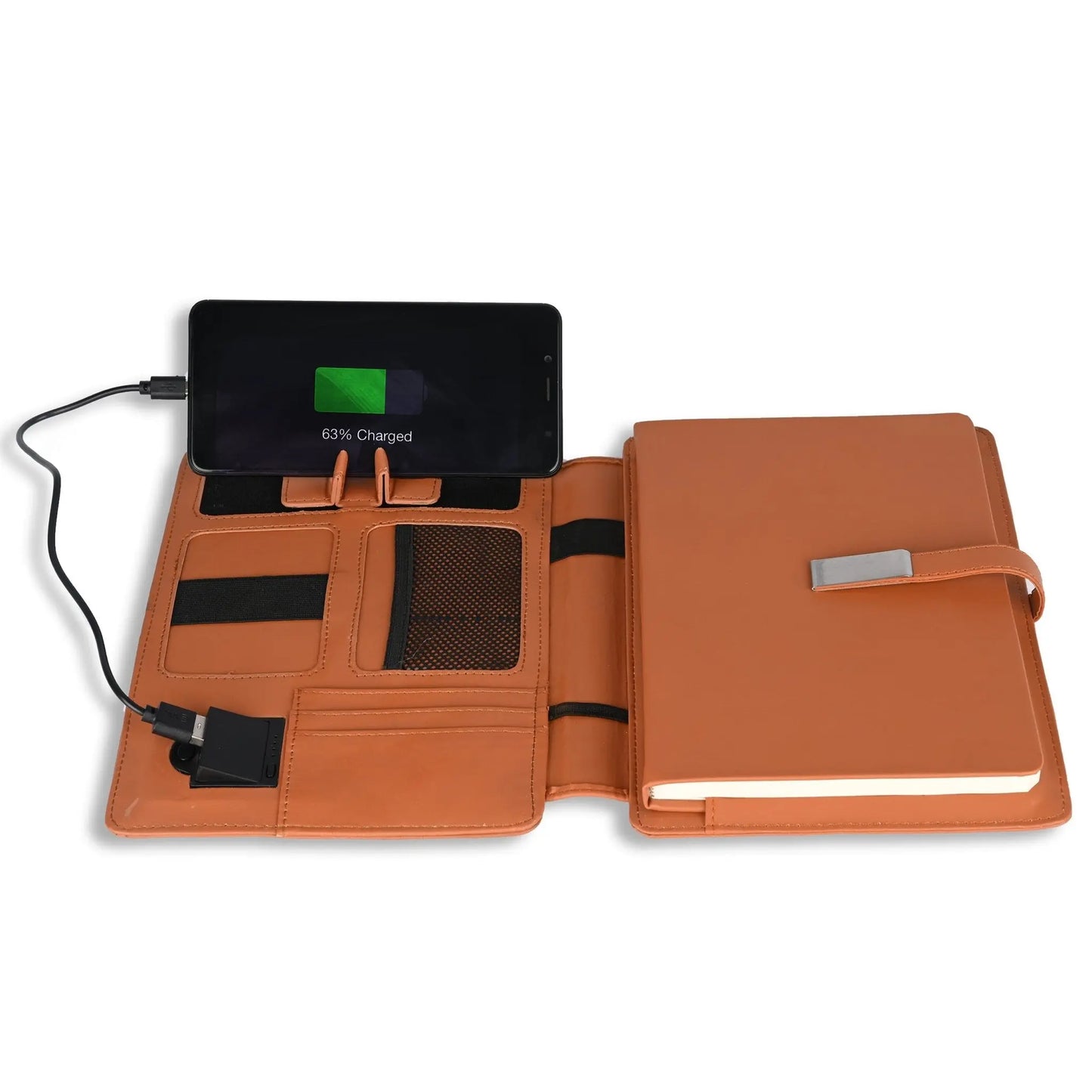 Popup Diary 5000 mAh - Brown MARSH Corporate gifts