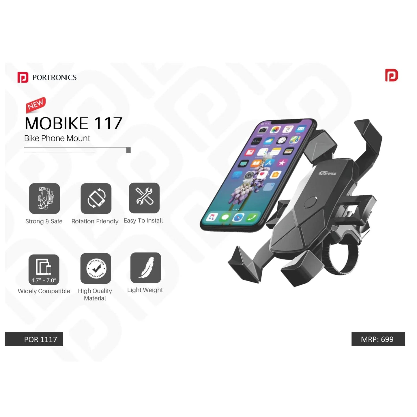 Portronics Bike Phone Mount - POR 1117 MARSH Corporate gifts
