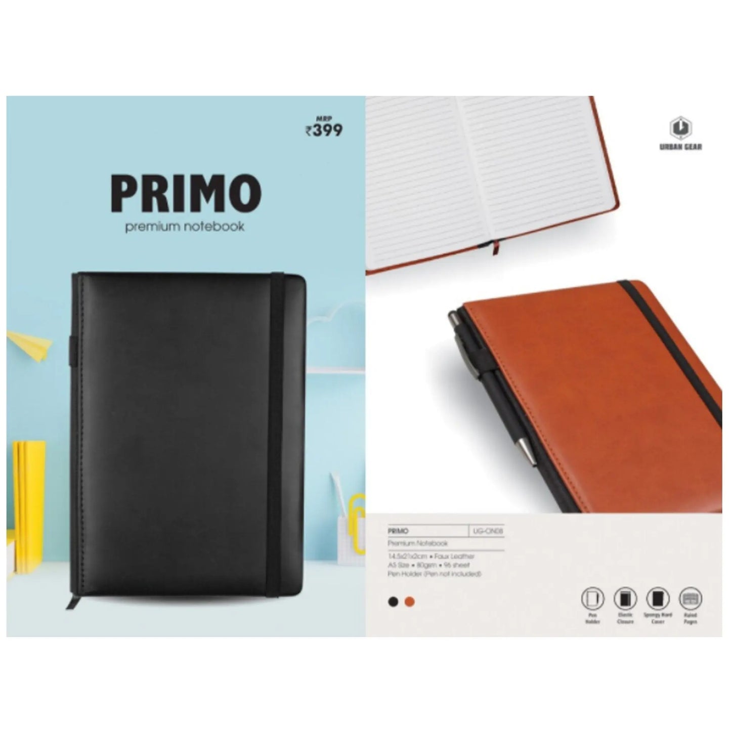 Premium Executive Note Book - UG-ON13 MARSH Corporate gifts
