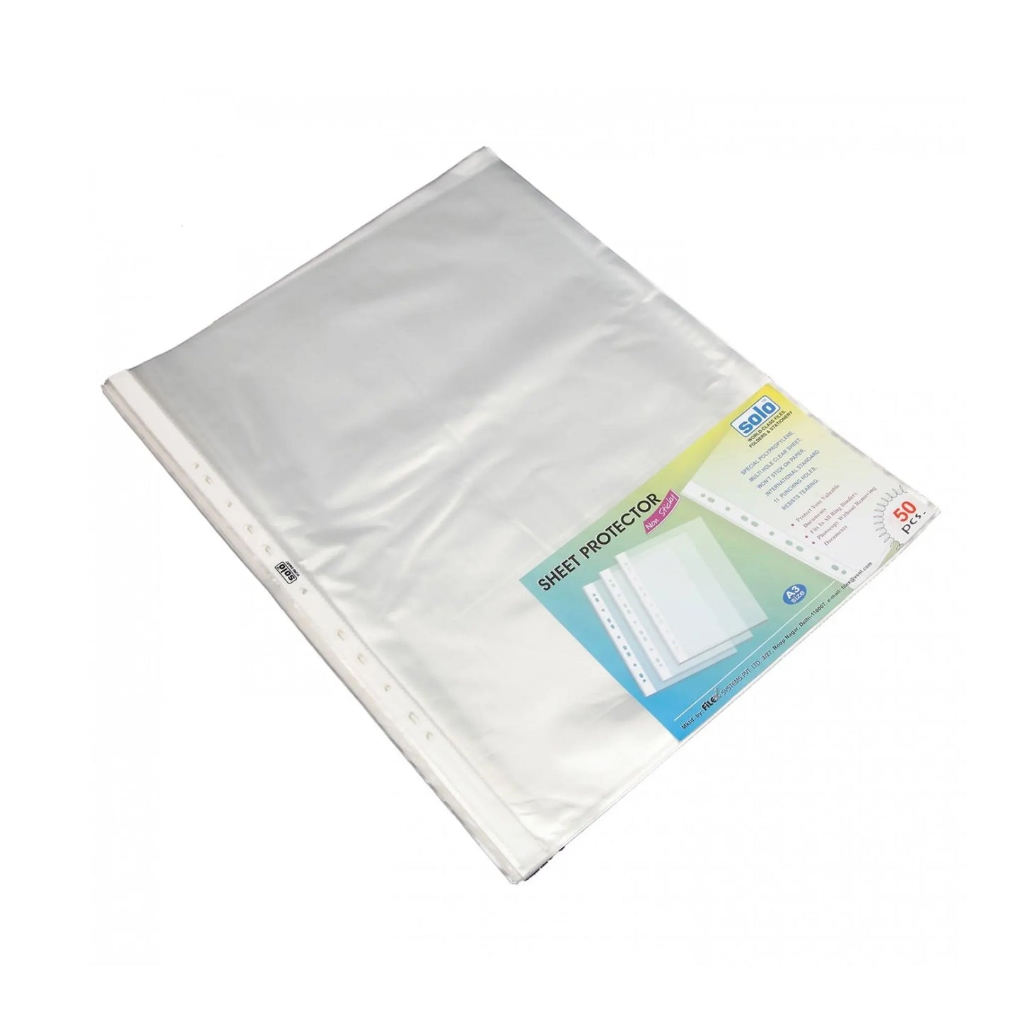 Sheet Protector - A4 (SP113), Packs of 50 MARSH Stationery