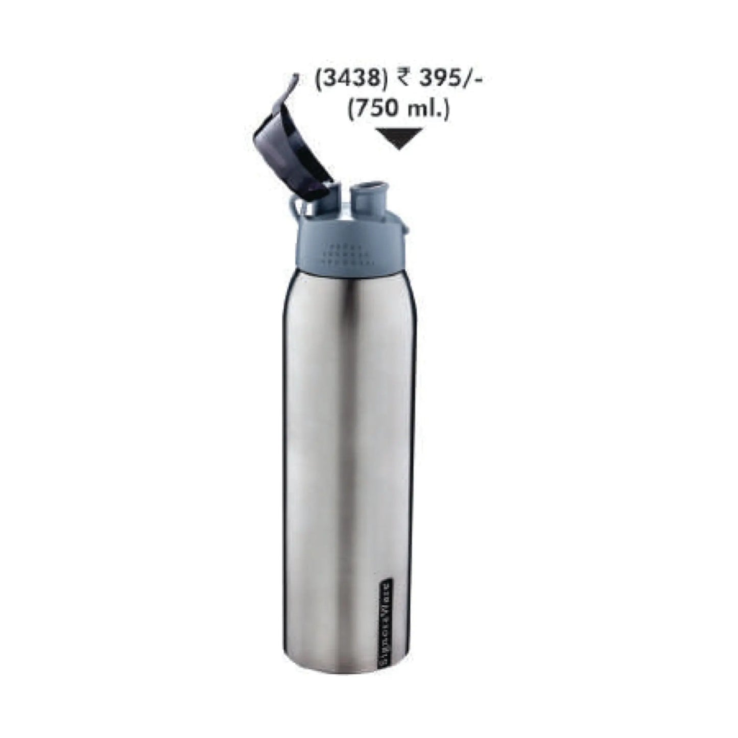 Signora Ware Finn Steel Water Bottle - 3431 MARSH Corporate gifts