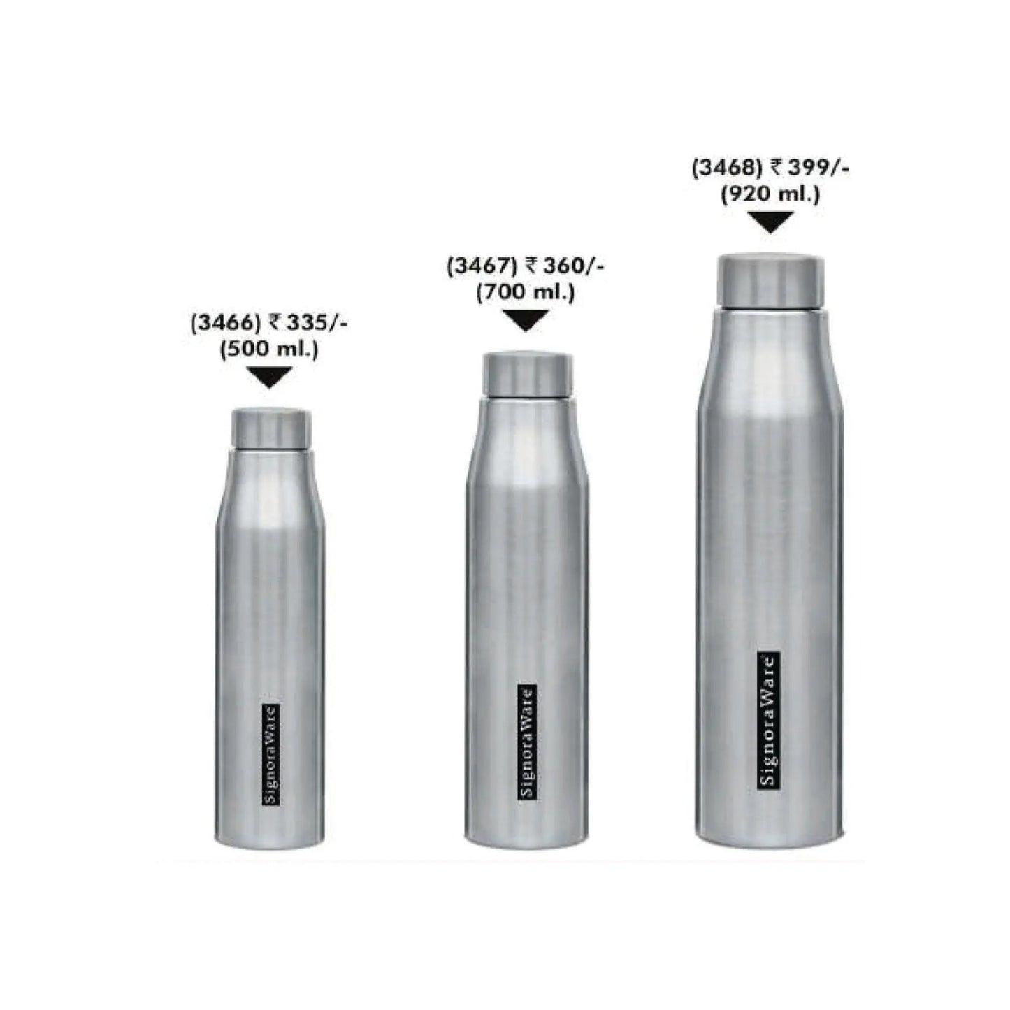 Signora Ware Hunt Steel Water Bottle MARSH Corporate gifts