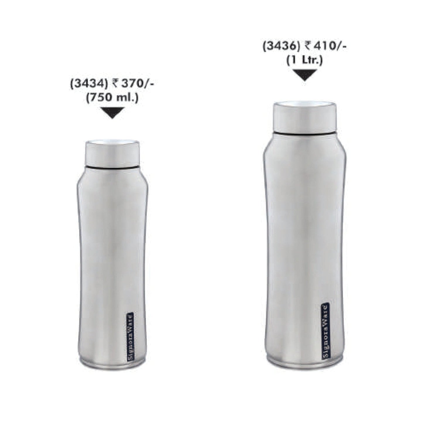 Signora Ware Rexo Steel Water Bottle - 3434/3436 MARSH Corporate gifts