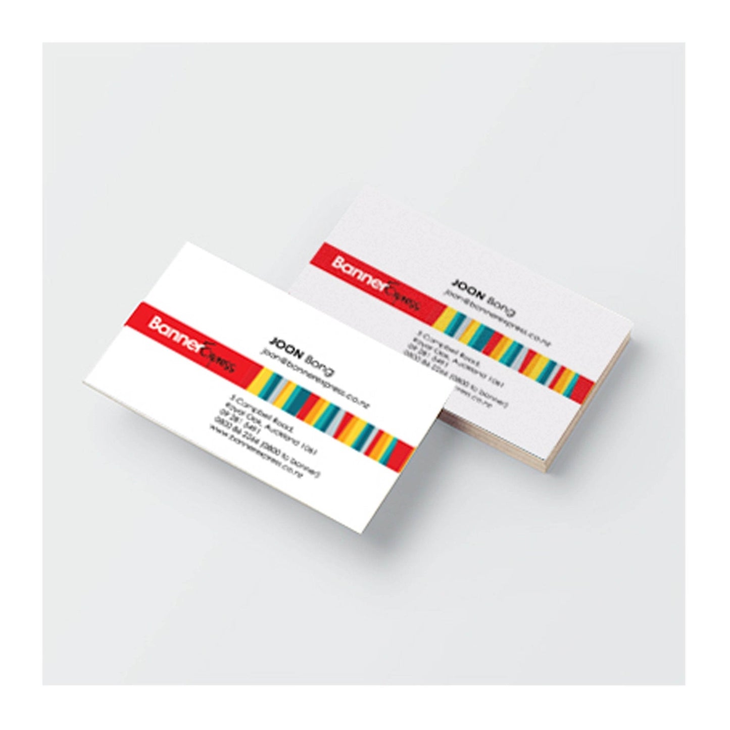 Single Side Standard Visiting Cards MARSH Stationery