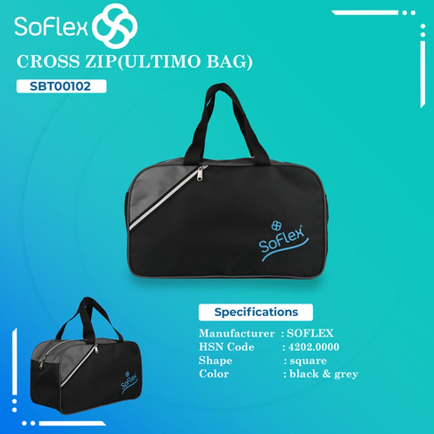 Soflex Cross Zip (ULTIMO BAG) MARSH Corporate gifts