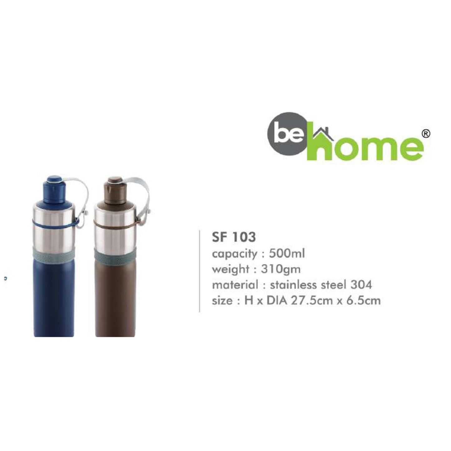 Stainless Steel Vacuum Bottle - SF 103 - 500ml MARSH Corporate gifts