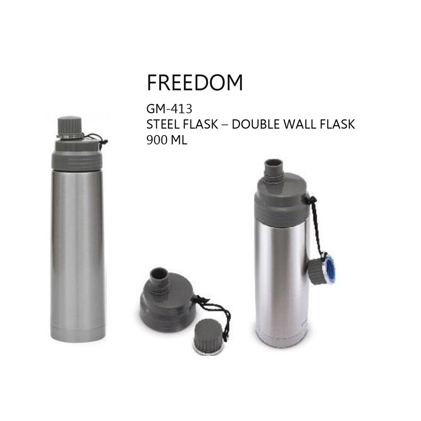 Steel Flask Double Wall Flask - 900ml - GM-413 MARSH Corporate gifts
