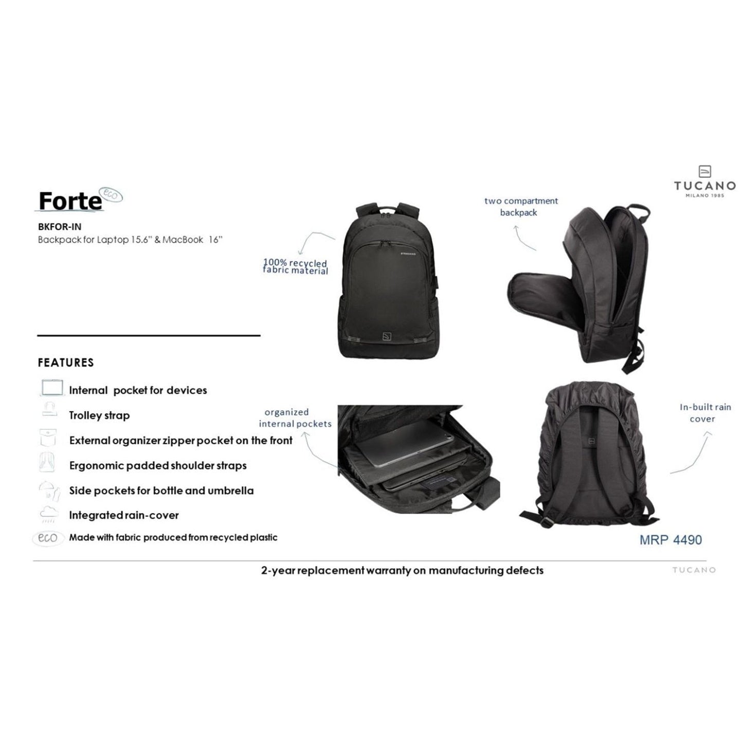 Tucano Forte Laptop Bag MARSH Corporate gifts