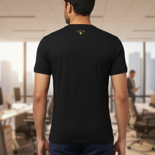 U.S. Polo Assn. Cotton Round Neck T-shirt