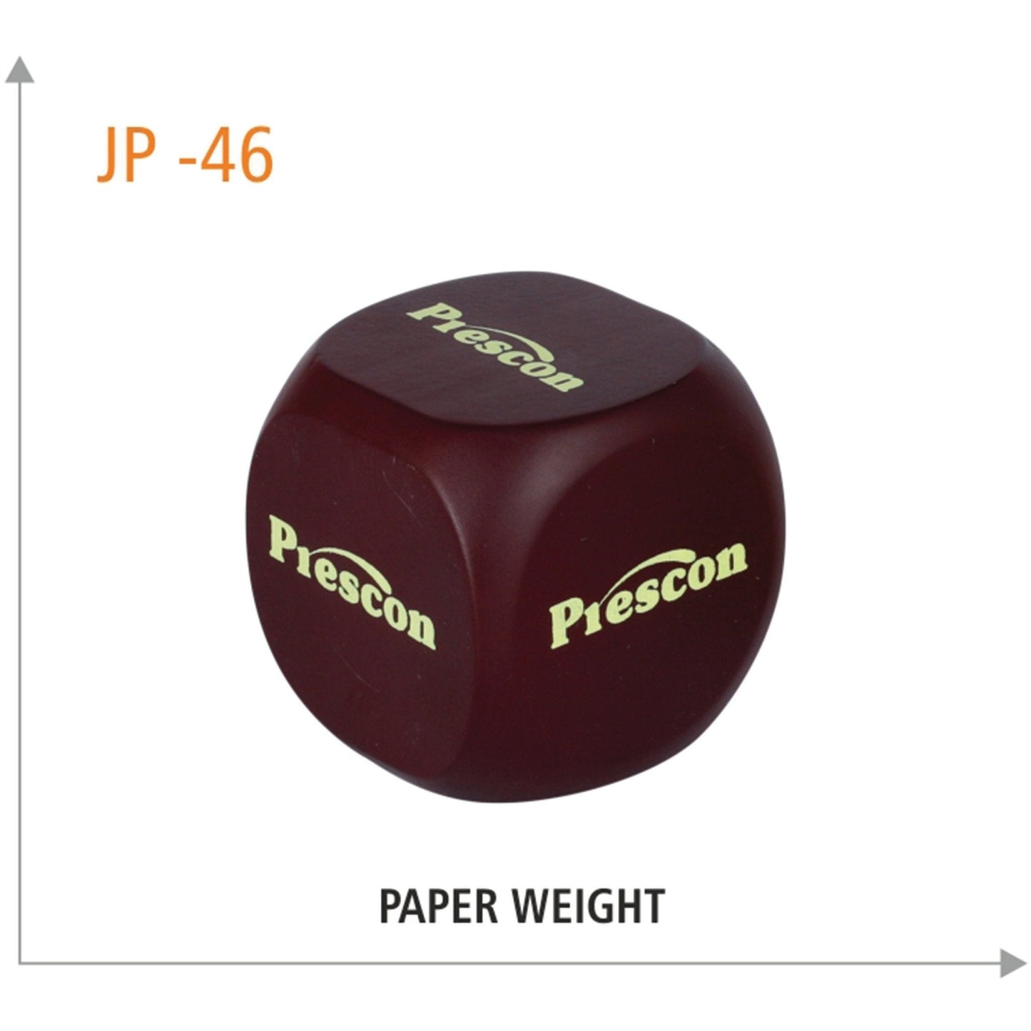 Wooden Paper Weight - JP 46 MARSH Corporate gifts